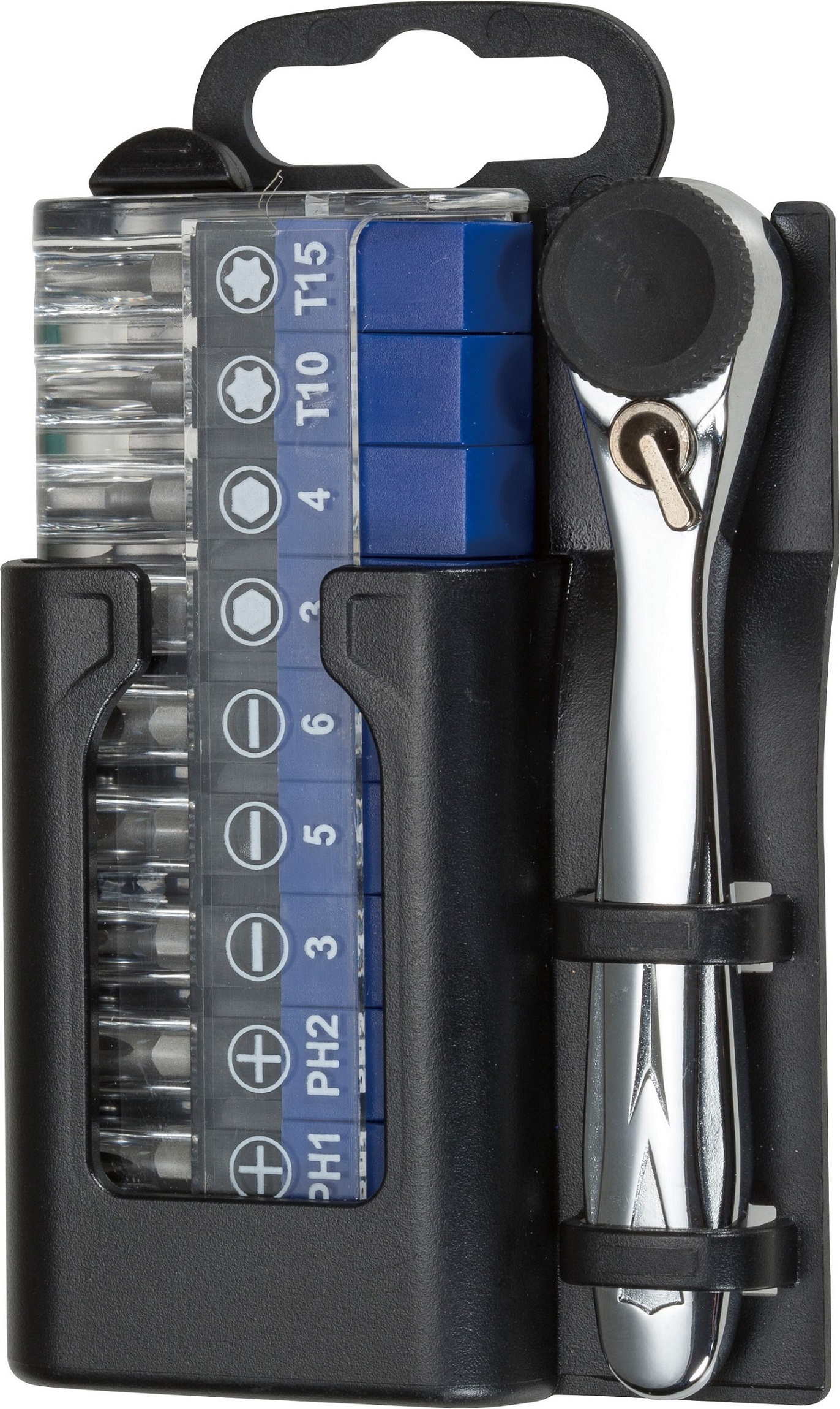 11PC Clip-type Bit Box & Ratchet Set. - Yuan Li Hsing Industrial Co., Ltd.